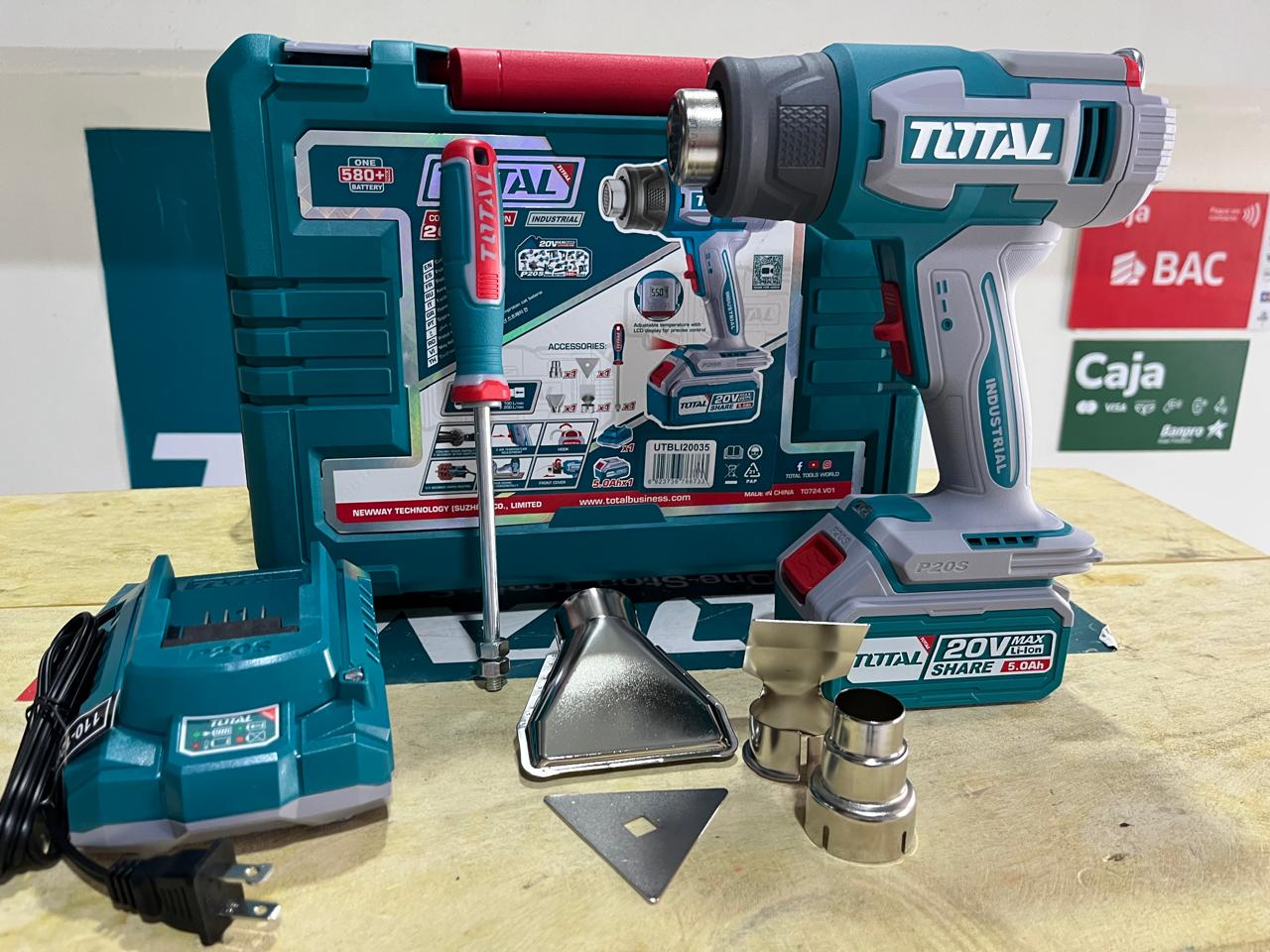 PISTOLA DE CALOR 20V INALAMBRICA UTBLI20035